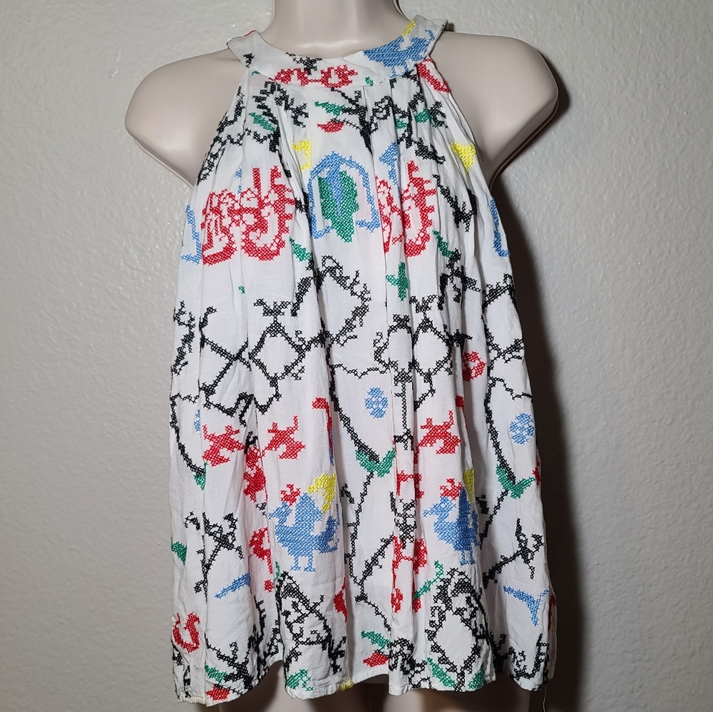 Romeo + Juliet colorful Embroidered couture halter - Picture 4 of 9